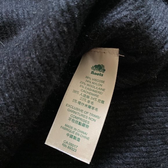 Roots Mockneck Wool Cashmere Sweater - Picture 6 of 7